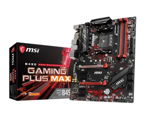 MSI B450 GAMING PLUS MAX DDR4 2667MHZ 1XHDMI 1XDVI 1XM.2 USB 3.2 ATX AM4