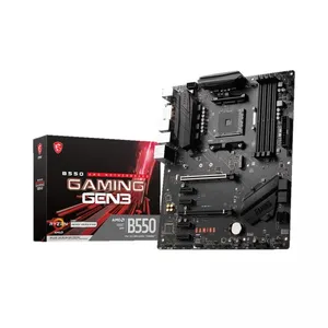 MSI B550 GAMING GEN3 DDR4 3200MHZ 1XHDMI 1XDVI 1XM.2 USB 3.2 ATX AM4 
