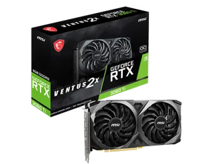 MSI GEFORCE RTX3060TI VENTUS 2X 8G OCV1 LHR DDR6 256B 1XHDMI 3XDP