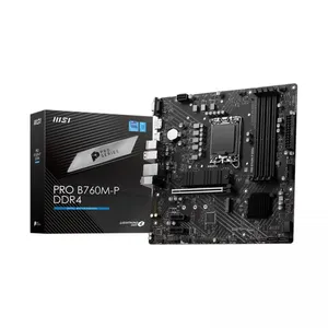 MSI PRO B760M-P DDR4 5333MHZ 1XHDMI 1XDP 2XM.2 USB 3.2 ATX 1700P (13. VE 12.NESİL İŞLEMCİ UYUMLU) 