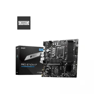 MSI PRO B760M-P DDR5 6800MHZ 1XVGA 1XHDMI 1XDP 2XM.2 USB 3.2 MATX 1700P (13. VE 12.NESİL İŞLEMCİ UYUMLU) 