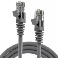 NETS DNE-PCU03-C6-0500-GY UTP 26AWG LSZH BAKIR 5MT GRİ CAT6 KABLO