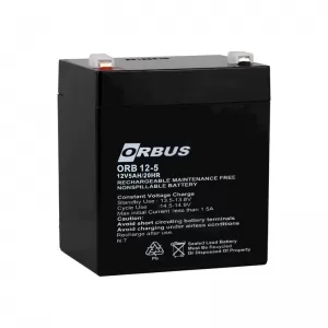Orbus ORB12-5 12 Volt 5 Amper Kuru Akü (90x70x101Mm) 