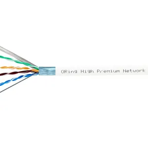 ORING RW-F0605WH F/UTP CAT6 23AWG LSZH NETWORK KABLOSU 500MT - BEYAZ
