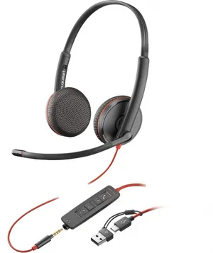 HP Poly Blackwire 3225 Kablolu Kulaklık