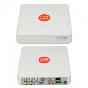 POWERMASTER PM-12180 4 KANAL 5MP DESTEKLİ 1080N H265 XMEYE VİDEO ÇIKIŞLI DVR/XVR KAYIT CİHAZI