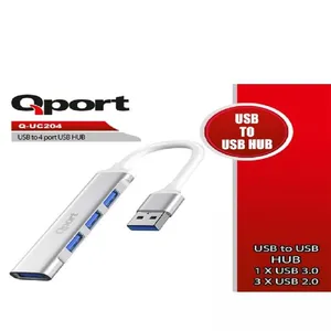 QPORT Q-UC204 USB HUB ÇOKLAYICI