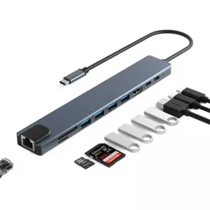 SENSEI TYP-C 10IN1 HDMI COK FONKSIYONLU USB 3.0 DOCK STATION