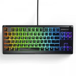 STEELSERIES APEX 3 TKL GAMING KLAVYE SESSIZ SWITCH IP32 SIVI DAYANIKLILIK TR LAYOUT 