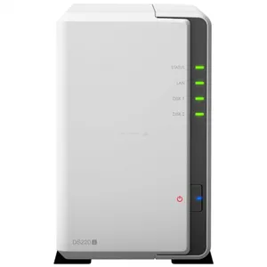 SYNOLOGY DS220J NAS SERVER 2 ADET 3.5 DISK DESTEKLI STORAGE 