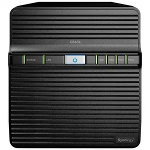 SYNOLOGY DS420J NAS SERVER 4 ADET 3.5 DISK DESTEKLI STORAGE 