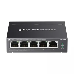 TP-LINK DS105GP 5 GIGABIT + 4 PORT POE RACKMOUNT SWITCH 