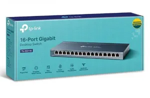 TP-LINK TL-SG116 16 PORT 10/100/1000 GIGABIT MASAÜSTÜ SWITCH 