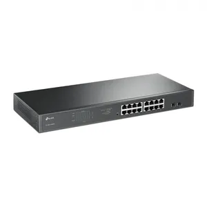 TP-LINK TL-SG1218MPE 16 PORT GIGABIT + 2 SFP RACKMOUNT 192W POE SWITCH 
