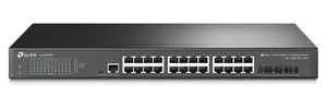TP-LINK TL-SG3428X 24 PORT GIGABIT+ 4X10G SFP L2+ YONETILEBILIR RACKMOUNT SWITCH 
