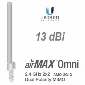 UBNT AIRMAX AMO-2G13 2.4GHZ 360 DERECE 2X2 MIMO 13 DBI OMNI HARİCİ ANTEN