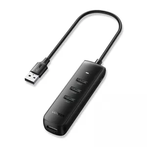 UGREEN USB 3.0 4-PORT HUB 0.25MT SİYAH 10915 USB ÇOKLAYICI