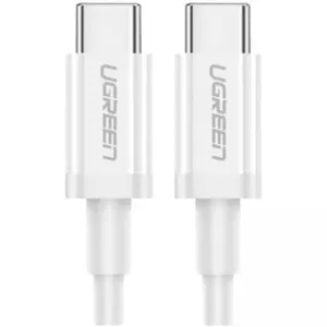 UGREEN USB-C 60W 3A QC PD HIZLI ŞARJ KABLOSU 1 MT BEYAZ 60520