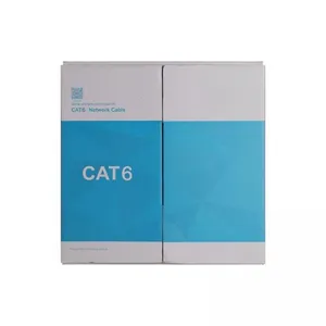 UNIWIZ CAB-6-AE UTP 305 METRE CAT6 PVC 24 AWG BAKIR GRI RENK KABLO 