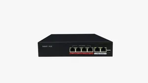 URANIUM POE-4002-48W 4 PORT 10/100 + 2 PORT 10/100 RJ45 UPLINK 48W POE SWITCH 