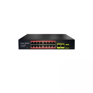 URANIUM POE-G1621SFP-300W 16 PORT GIGABIT+2XGB RJ45+1XSFP UPLINK POE RACKMOUNT SWITCH (REALTEK CHIPSET) 