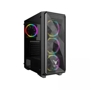 VENTO VG10F TEMPERLİ CAM RGB LED KASA PSU YOK 