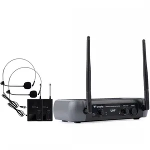 Westa WM-102T 1 Alıcı + 2 Yaka (Lavalier) Kablosuz Uhf Mikrofon Seti