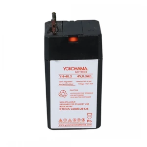 Yokohama YH-40.3 4 Volt - 0.3 Amper Akü (25.5x19.5x48 mm)