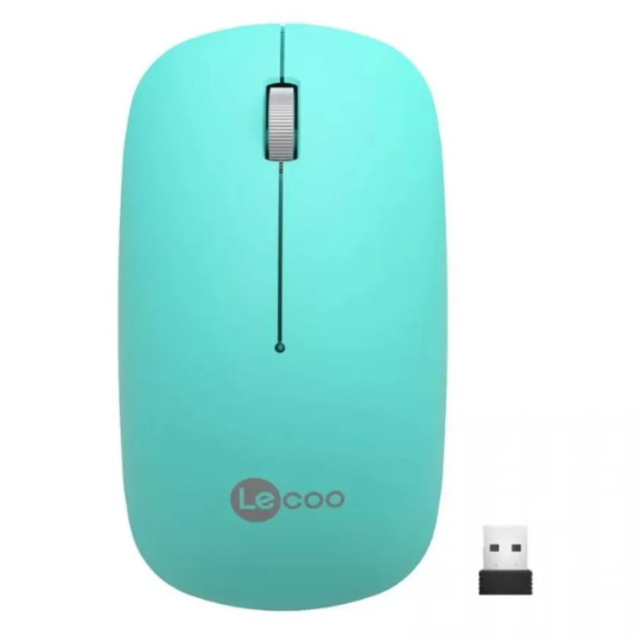 LECOO WS214-T KABLOSUZ MOUSE TURKUAZ RENK