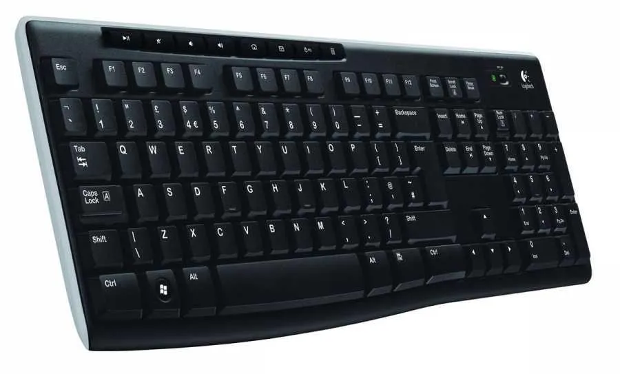 LOGITECH K270 Q MM KLAVYE SIYAH 920-003761 KABLOSUZ