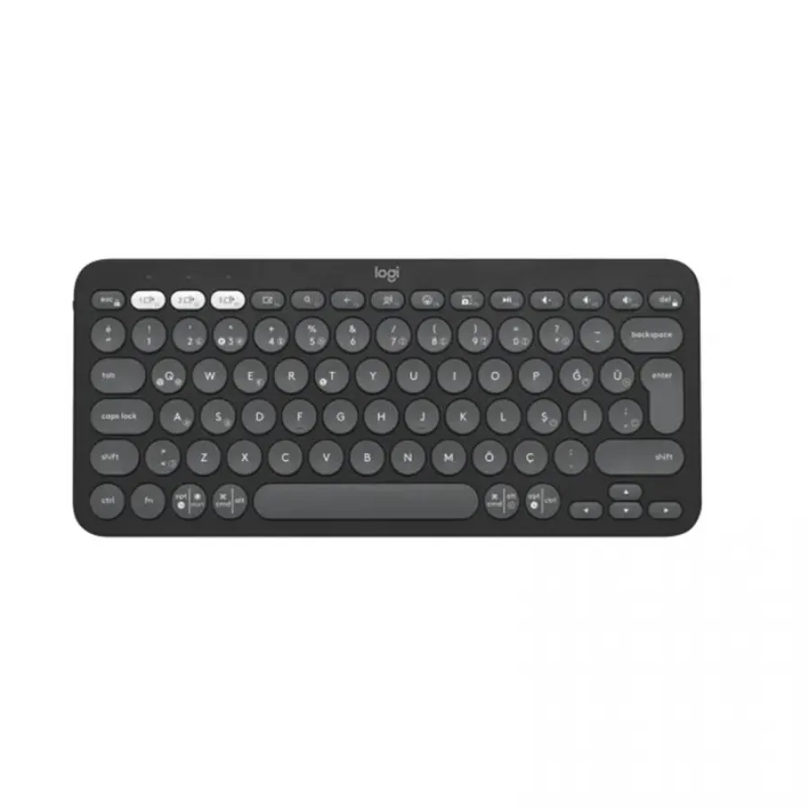 LOGITECH K380S KABLOSUZ TÜRKÇE Q KLAVYE GRİ 920-011859