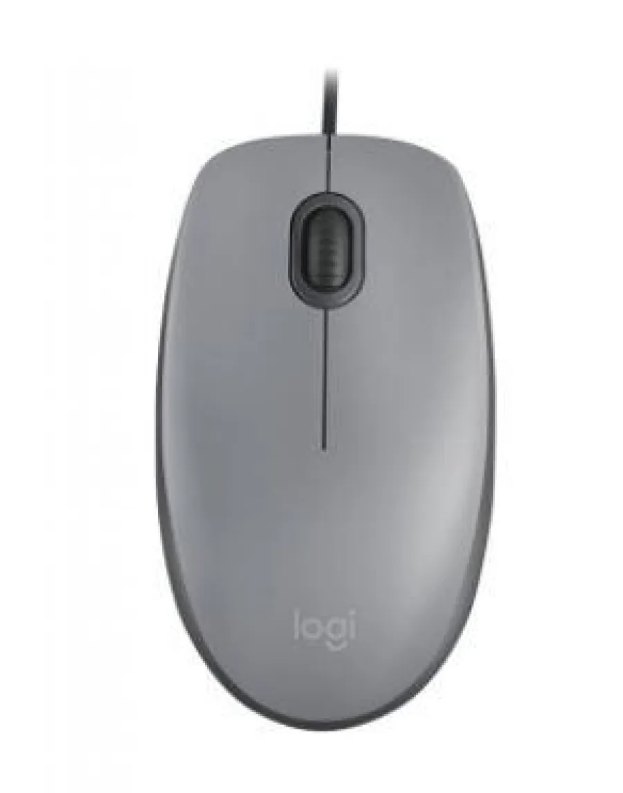 LOGITECH M110 GRİ SESSİZ OPTİK USB MOUS 910-005490