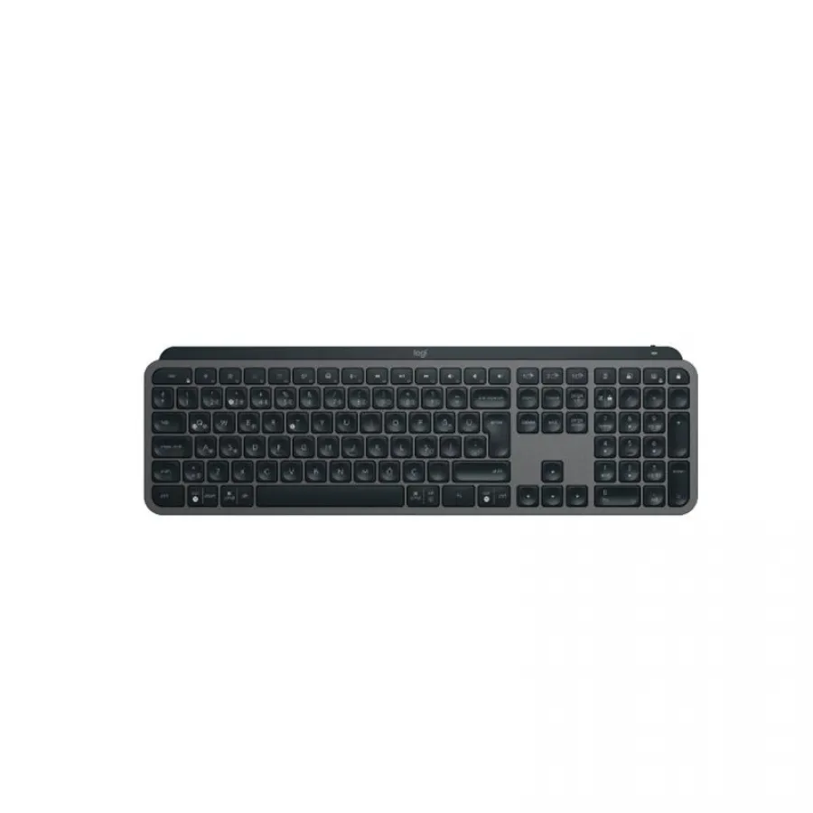 LOGITECH MX KEYS S GELİŞMİŞ AYDINLATMALI TAM BOYUTLU KABLOSUZ TÜRKÇE Q KLAVYE SİYAH 920-011594