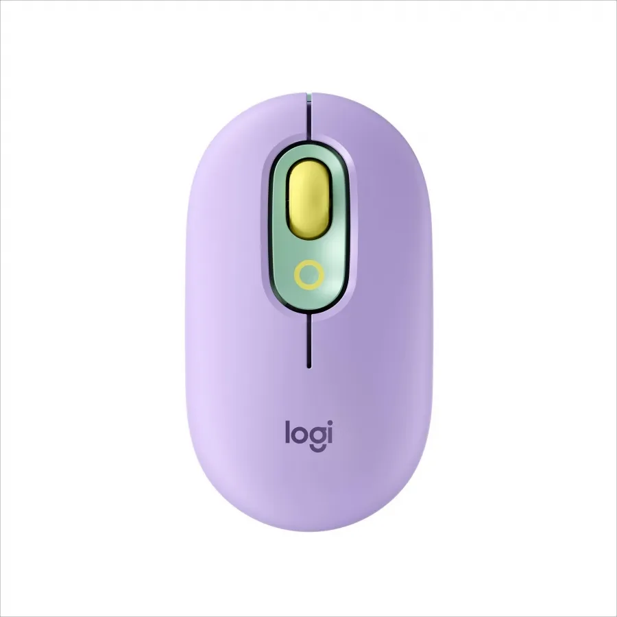 LOGITECH POP EMOJI KABLOSUZ MOUSE LILA YESIL 910-006547