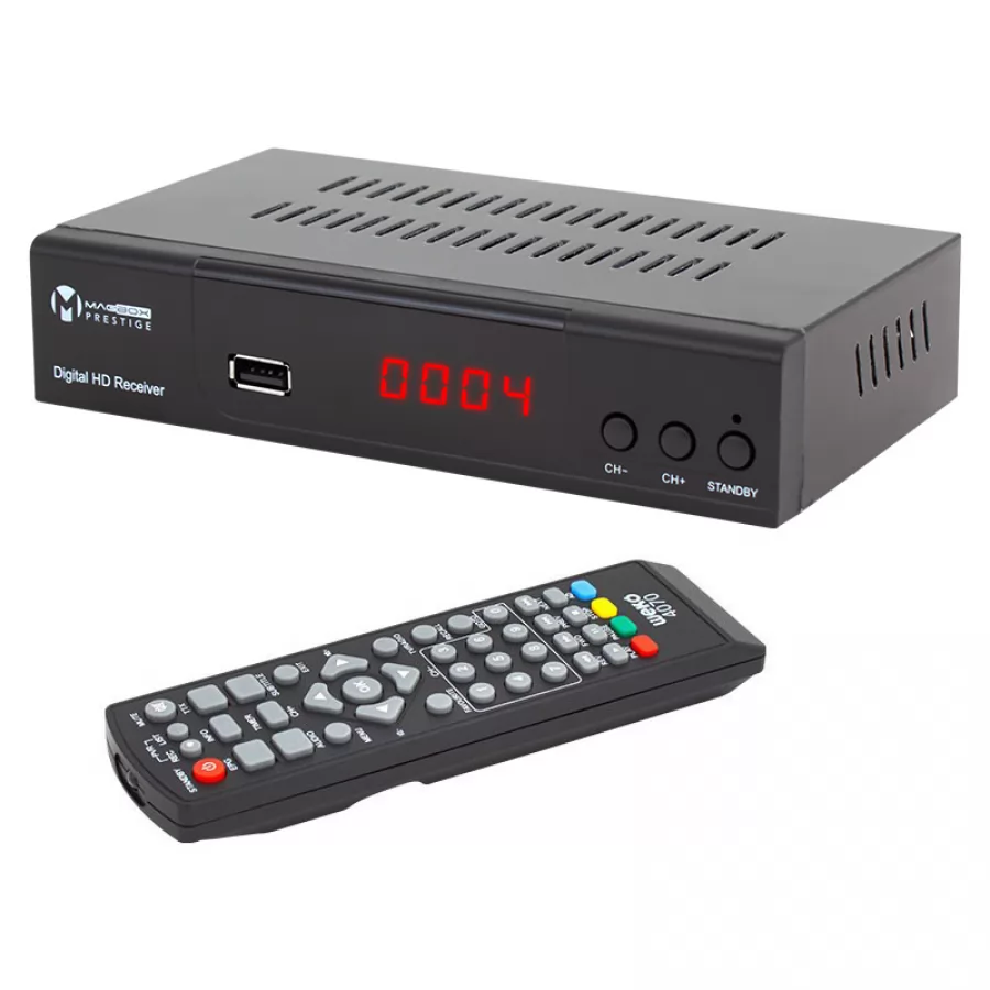 Magbox Prestige DVB T2/C HDMI+Scart Full HD Mini Karasal-Uydu Alıcısı (Youtube)
