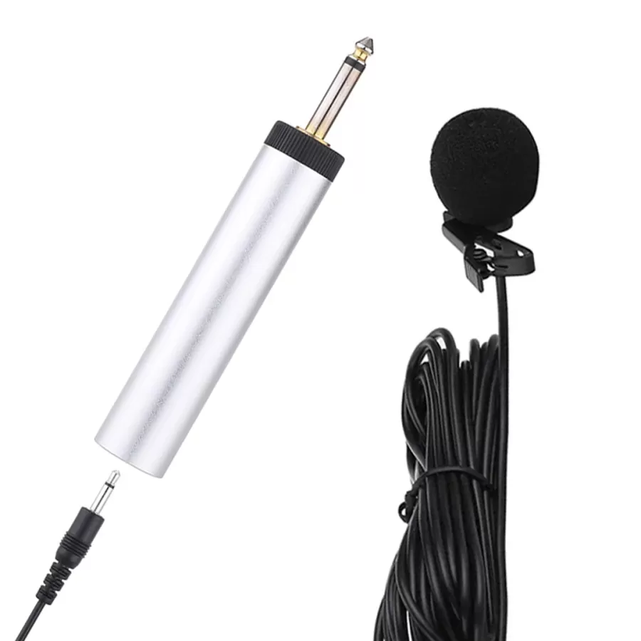 MagicVoice MV-1899 Kondenser 5 Metre Kablolu Süngerli Yaka Mikrofonu