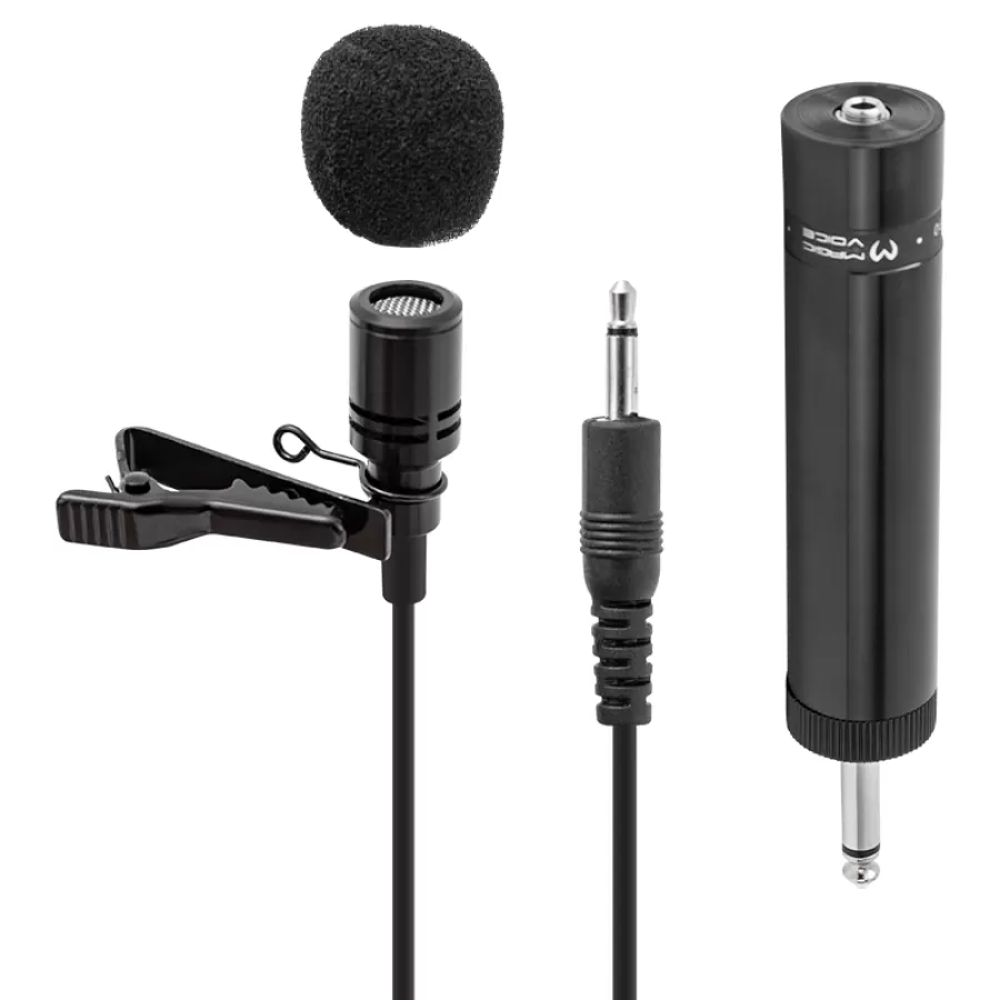 Magicvoice MV-390 Çantalı 5 Metre Kablolu Hassas Yaka Mikrofonu