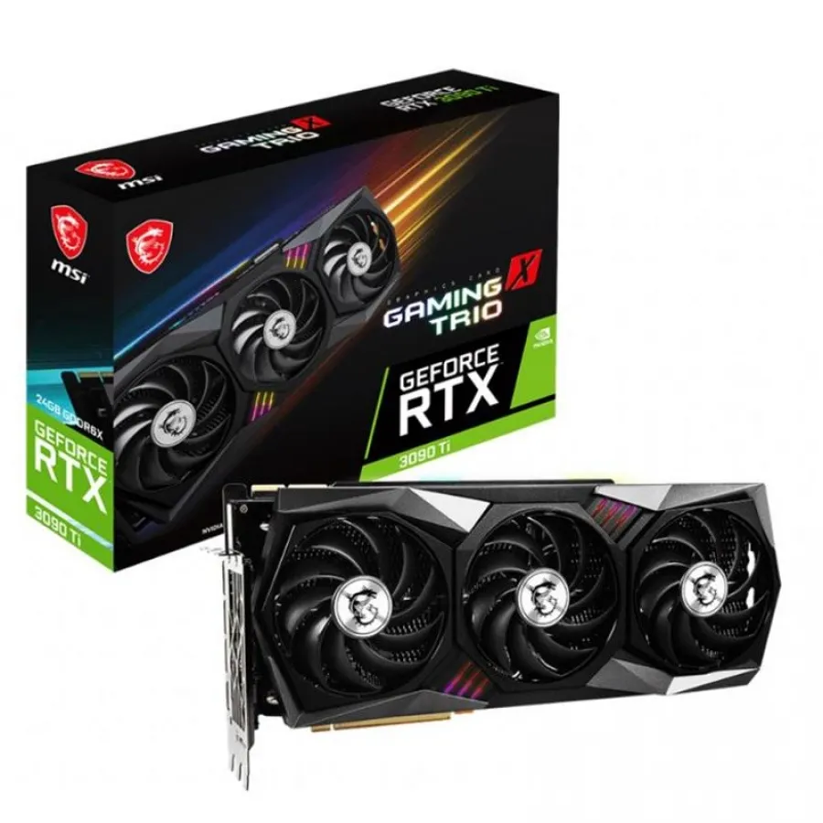 MSI GEFORCE RTX3090TI GAMING X TRIO 24GB DDR6X 384B 1XHDMI 3XDP