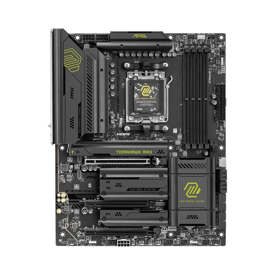 MSI MAG B850 TOMAHAWK MAX WIFI DDR5 8400MT/S 1XHDMI 4XM.2 ATX AM5 ANAKART