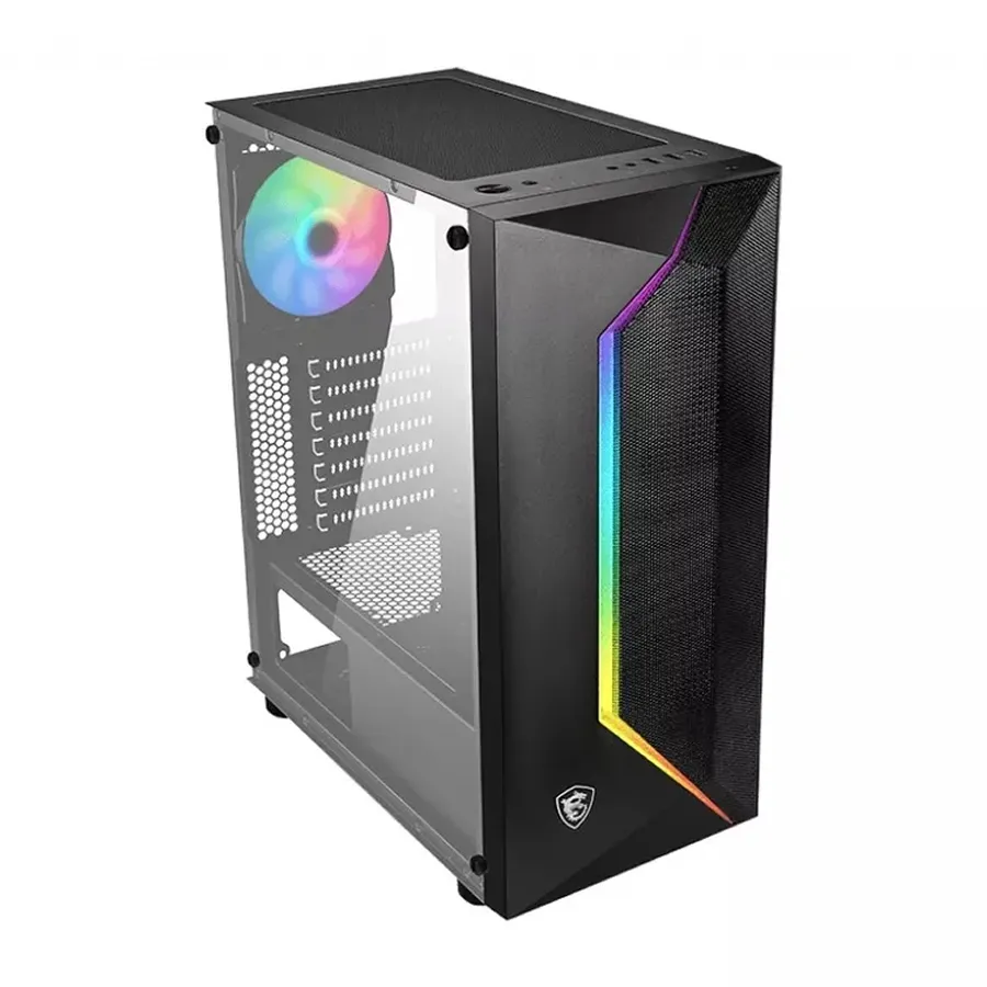 MSI MAG VAMPIRIC 100R TEMPERLİ CAM 1 X A-RGB FAN 1 X 120MM FAN ATX GAMING BİLGİSAYAR KASASI