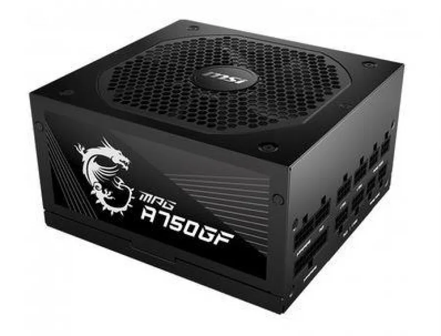 MSI MPG A750GF 750W AKTIF PFC 140MM FAN 80+ GOLD POWER SUPPLY
