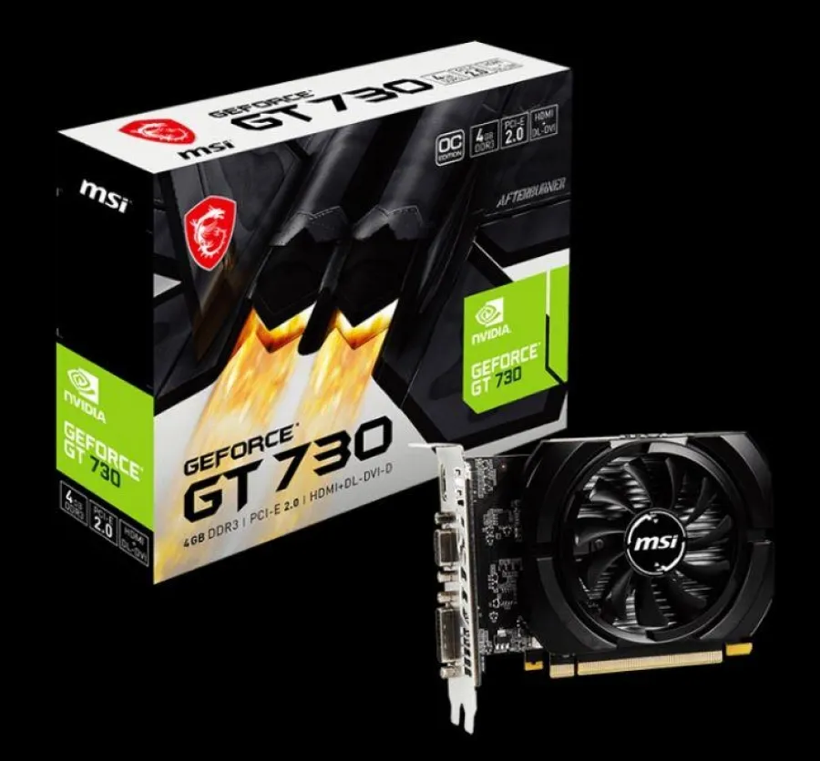 MSI N730K-4GD3/OC 4GB DDR3 64B 1XVGA 1XHDMI 1XDVI