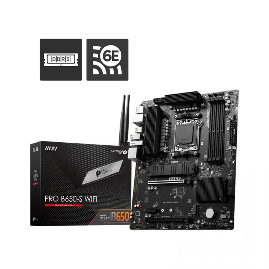 MSI PRO B650-S WIFI DDR5 ATX AMD AM5 ANAKART