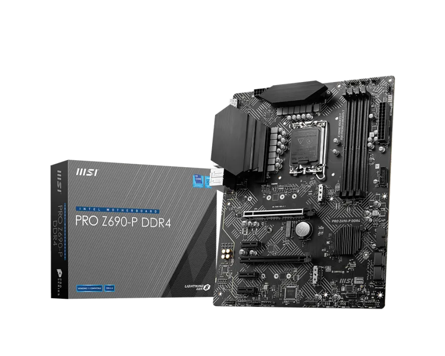MSI PRO Z690-P DDR4 5000MHZ 1XHDMI 1XDP 2XM.2 USB 3.2 ATX 1700P