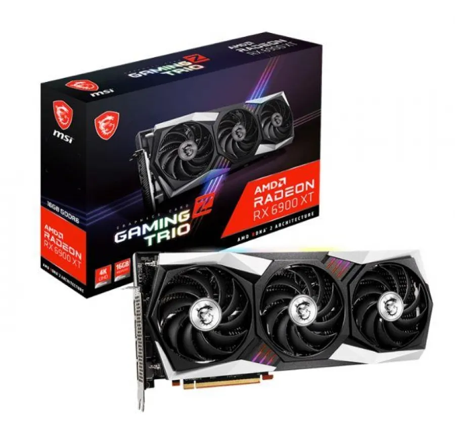 MSI RX6900XT GAMING X TRIO 16GB DDR6 256B 1XHDMI 3XDP