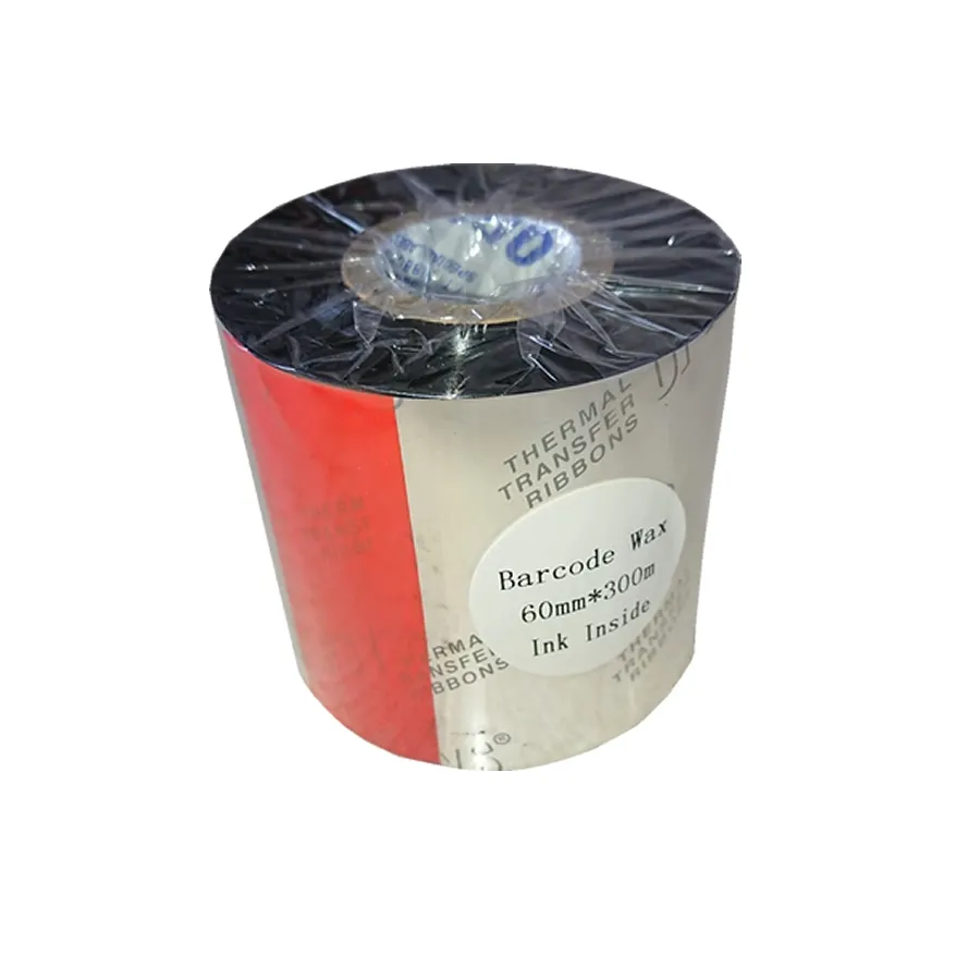 OPSYS Wax Ribon Siyah Renk 60mm X 300m (içe sarım)