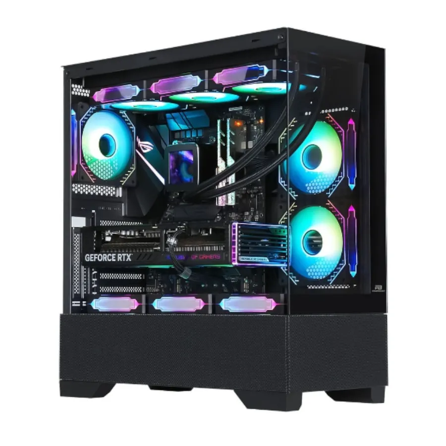 PowerBoost PB-P4308BB 750w ARGB Fanlı Siyah Bilgisayar Kasası