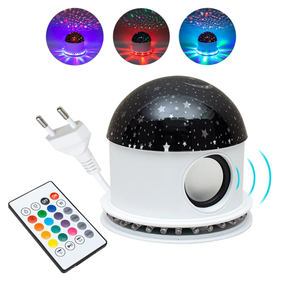 PowerMaster HX-602 Bluetooth Destekli Animasyonlu Gece Lambası Hoparl&ouml;r - Speaker (6 Watt)