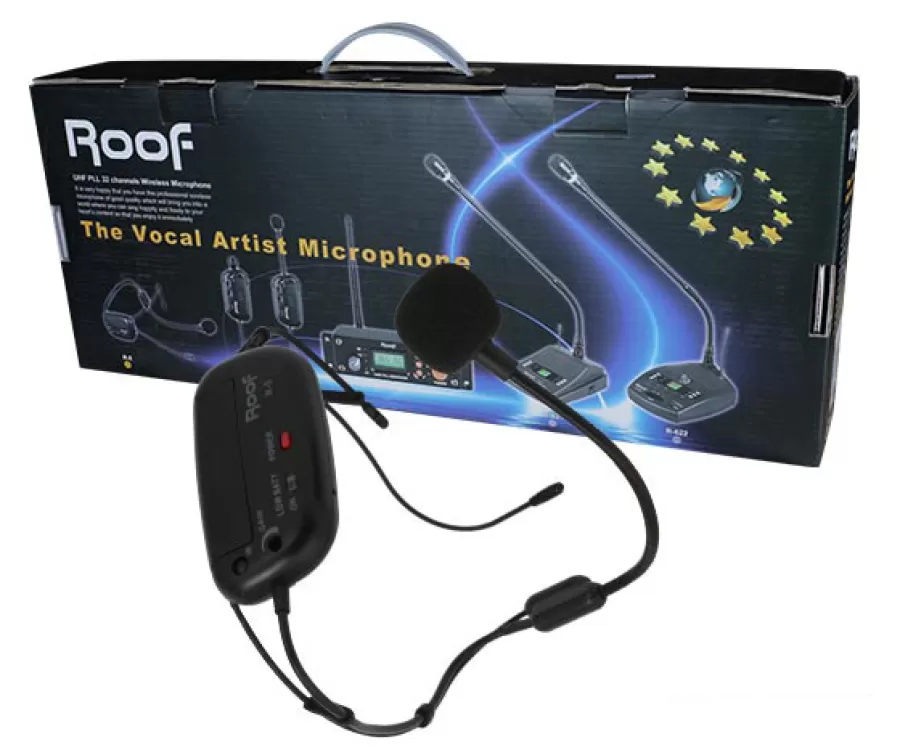 Roof R-8 UHV B-C Bandı Headset Mikrofon