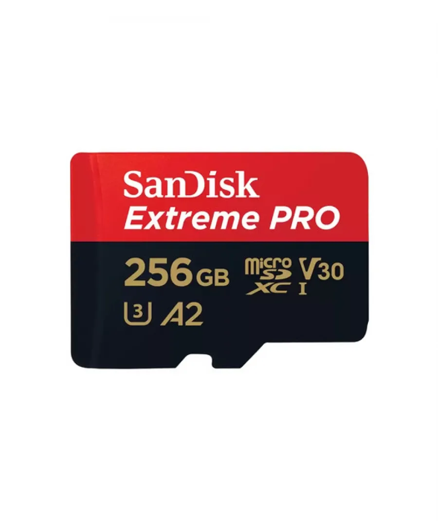 SanDisk ExtremePro microSD 256GB 140MB/s MicroSDXC Kart